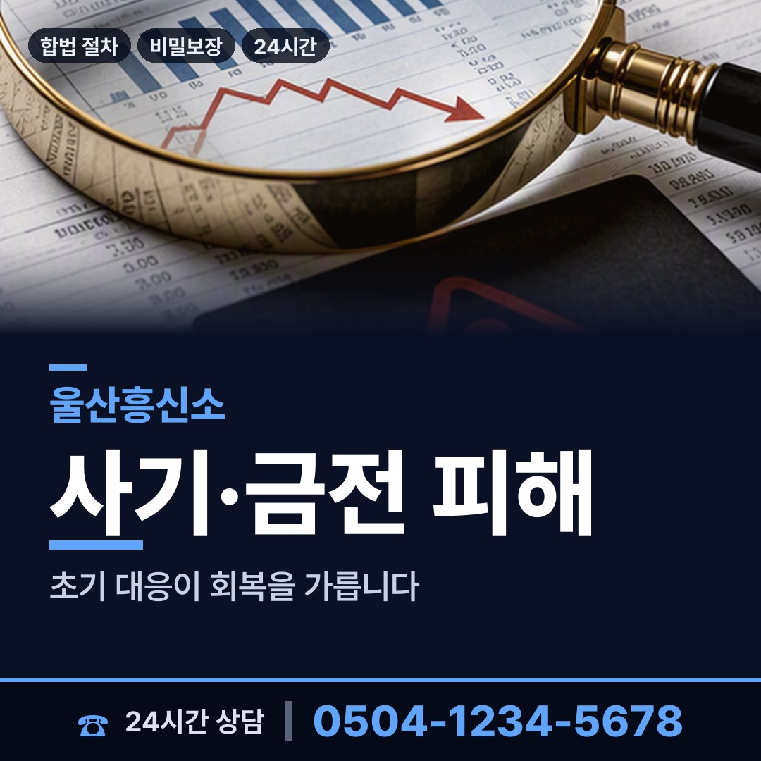 울산 상북면 흥신소추천 상담 안내